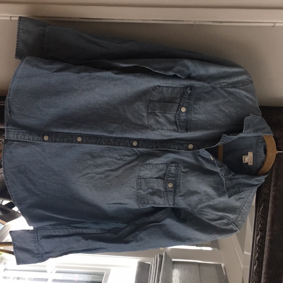 J. Crew Factory Tops - J Crew chambray shirt